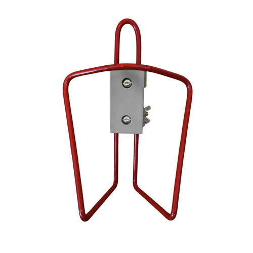 Aluminum drink holder for walkers and knee scooters