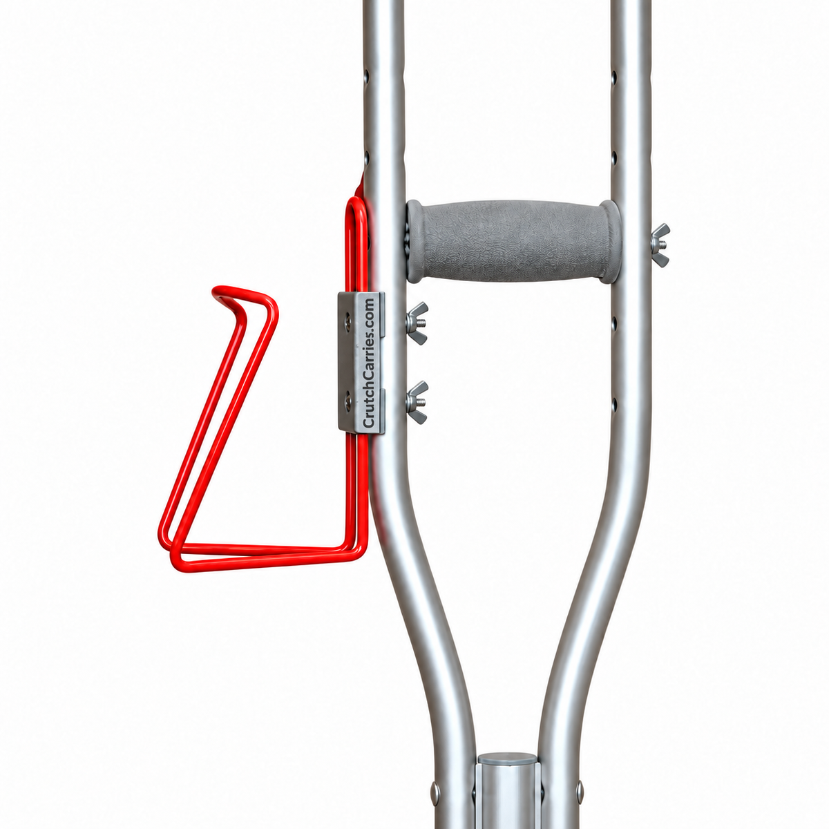 Crutch Cup Holder – Bolt-In Aluminum Drink Holder