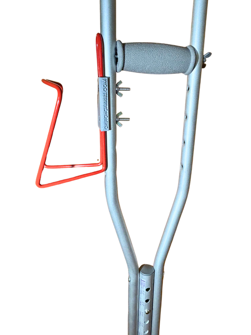 Aluminum Drink Holder for Crutches