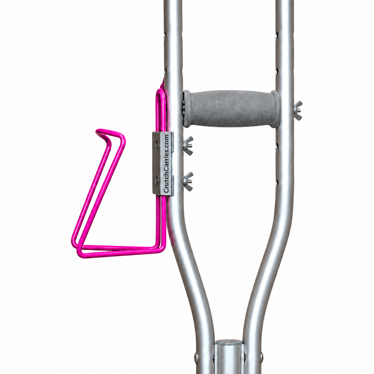 Crutch Cup Holder – Bolt-In Aluminum Drink Holder