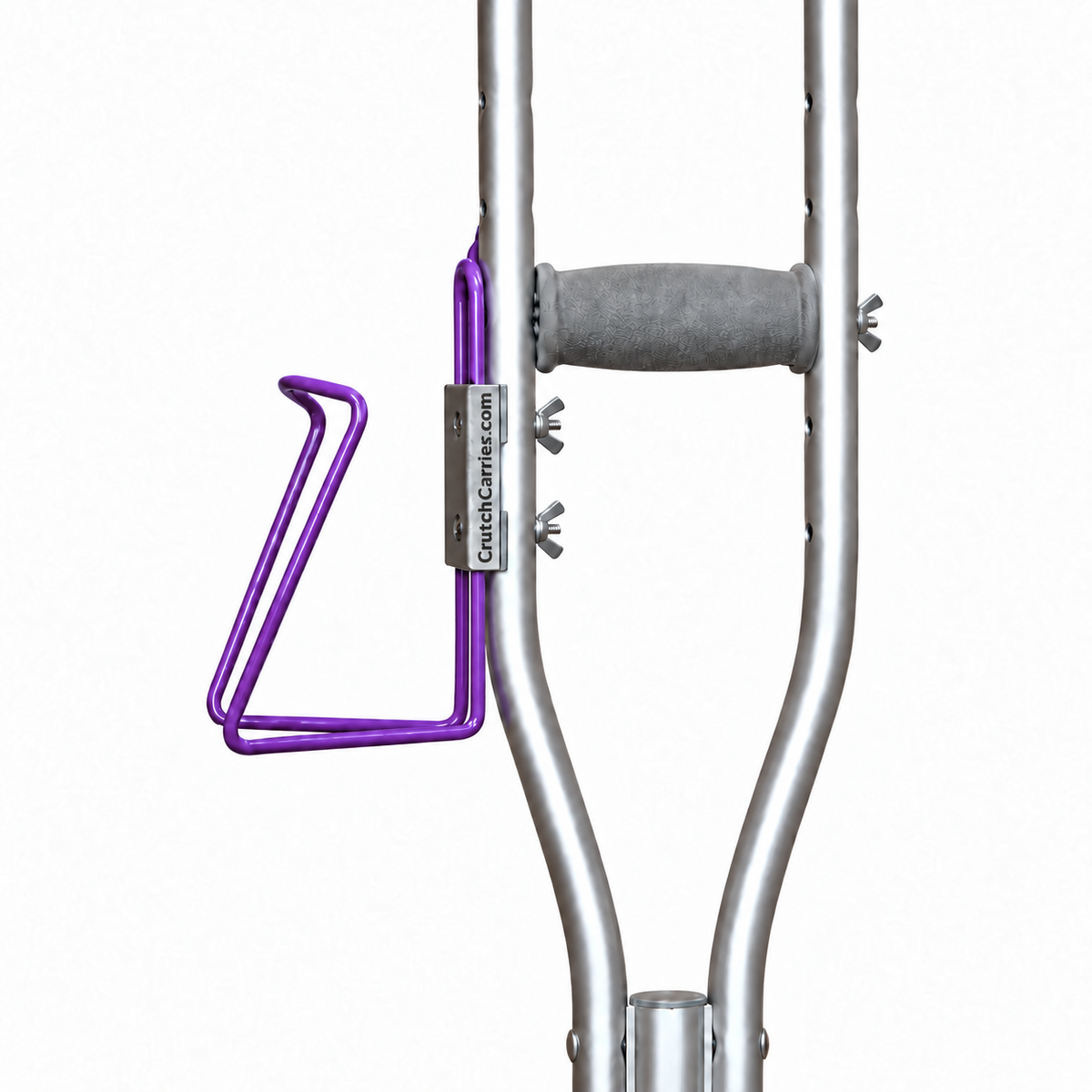 Crutch Cup Holder – Bolt-In Aluminum Drink Holder