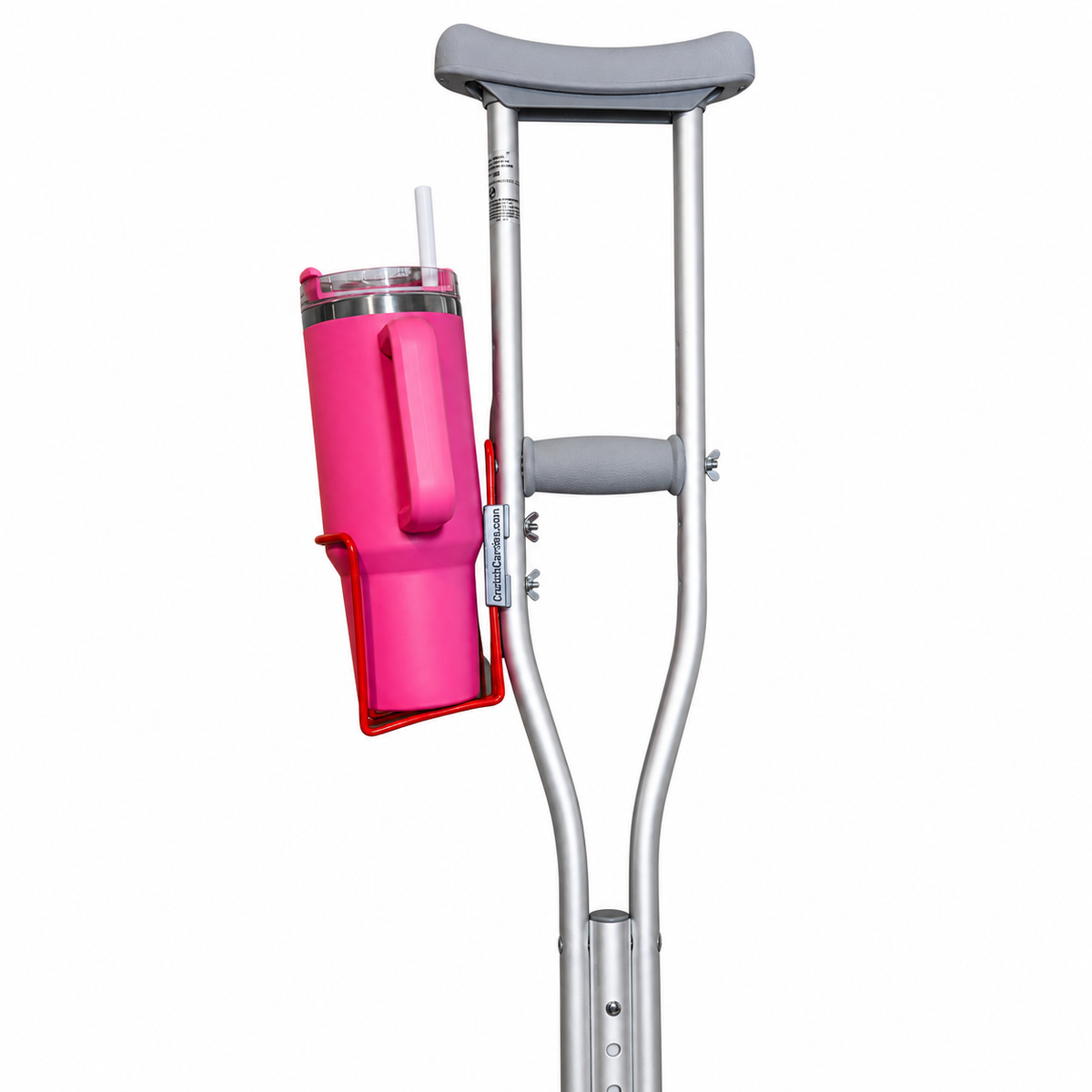 Crutch Cup Holder – Bolt-In Aluminum Drink Holder