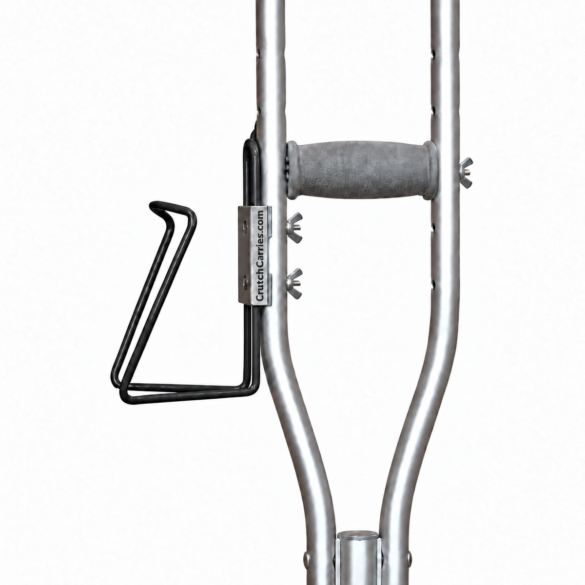 Crutch Cup Holder – Bolt-In Aluminum Drink Holder